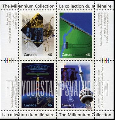 FindYourStampsValue: Millenium: Engineering and Technological Marvels