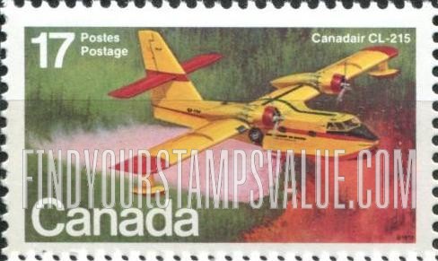 FindYourStampsValue: Canadair CL-215