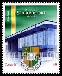 FindYourStampsValue: Universities Type of 2003: Sherbrooke University, Sherbrooke, Quebec, 50th anniversary