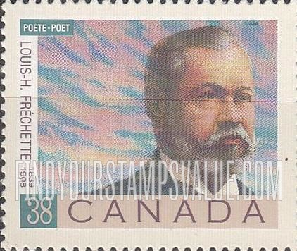 FindYourStampsValue: Poets: Louis Frechette (1839-1908)