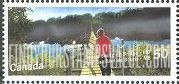 FindYourStampsValue: Bridges: Souris Swinging Bridge, Manitoba