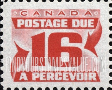 FindYourStampsValue: POSTAGE DUE - Percevoir