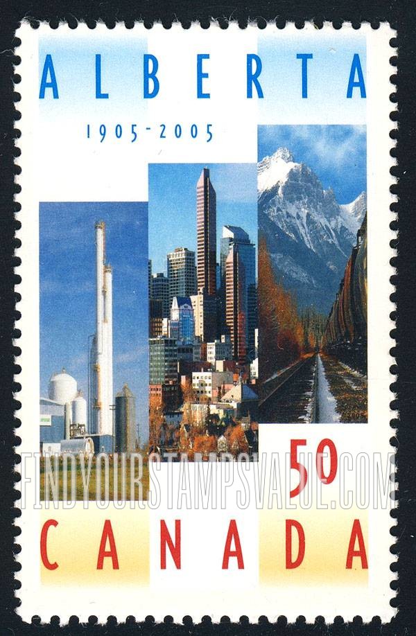 FindYourStampsValue: Province of Alberta