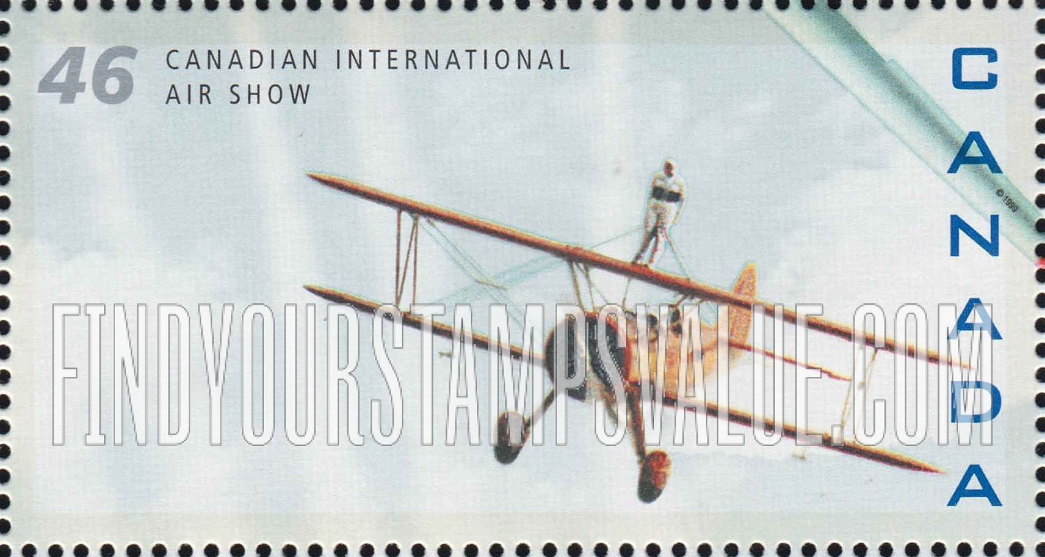 FindYourStampsValue: Airplanes: Stearman A-75