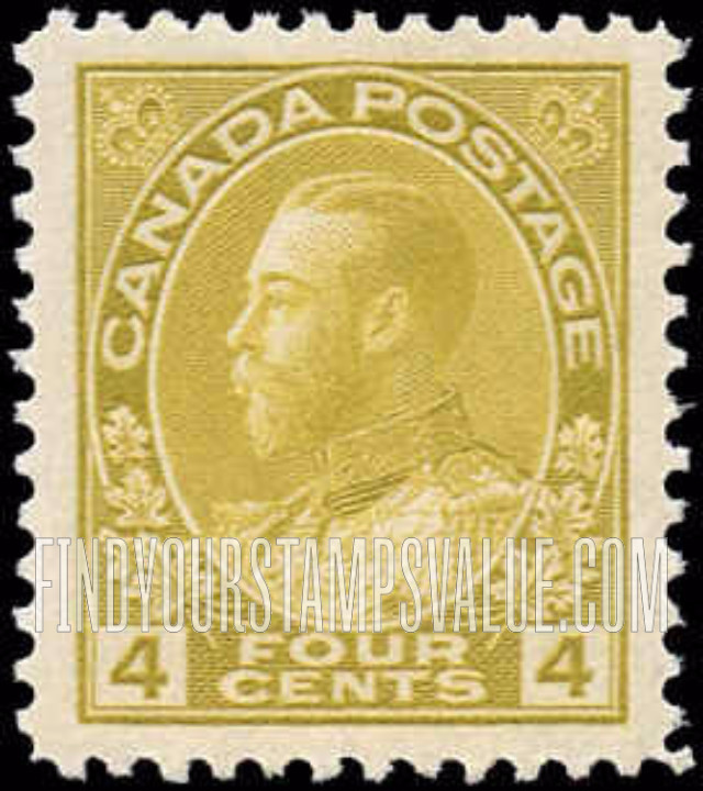 FindYourStampsValue: King George V