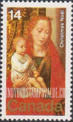 FindYourStampsValue: Virgin and Child, by Hans Memling