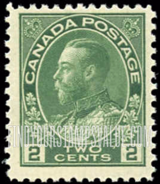 FindYourStampsValue: King George V