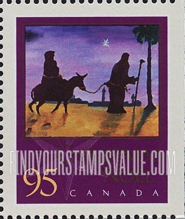 FindYourStampsValue: Christmas: Flight into Egypt