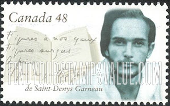 FindYourStampsValue: Authors: Hector de Saint-Denys Garneau (1912-43)