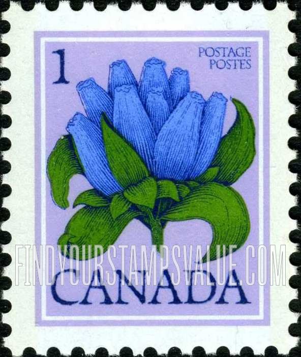 FindYourStampsValue: Bottle Gentian