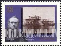 FindYourStampsValue: Photography in Canada, Sesquicentennial: William Notman (1826-1891)