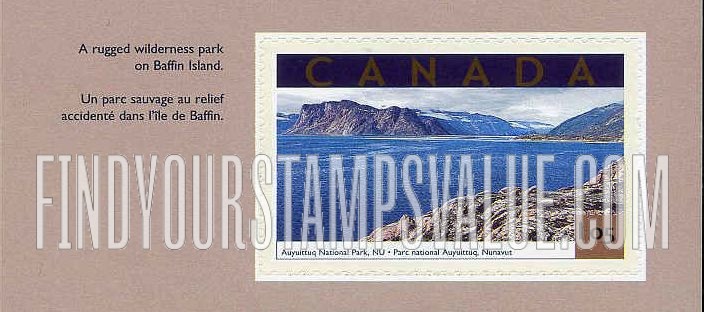 FindYourStampsValue: Tourist Attractions: Auyuittuq National Park, Nunavut
