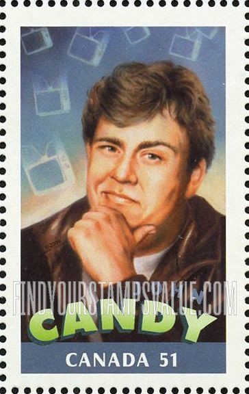 FindYourStampsValue: Canadians in Hollywood: John Candy (1950-94)