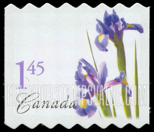 FindYourStampsValue: Dutch Iris