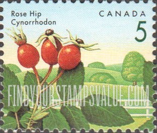 FindYourStampsValue: Edible Berries: Rose hip