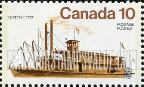 FindYourStampsValue: Inland Vessels:Northcote