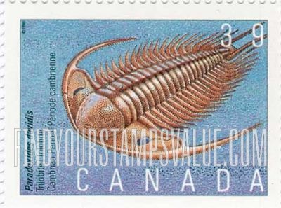 FindYourStampsValue: Prehistoric Life: Trilobite
