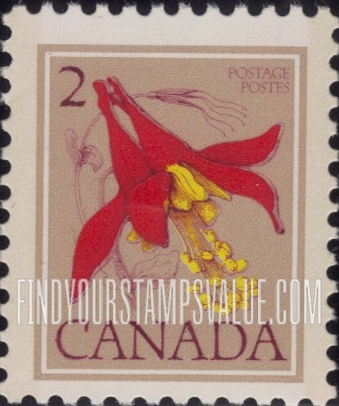 FindYourStampsValue: Western columbine
