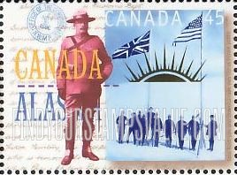 FindYourStampsValue: Supr. Sam Steele, North West Mounted Police, Alaska-Yukon border