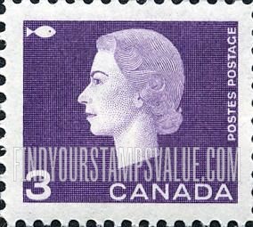 FindYourStampsValue: Queen Elizabeth II and Fish
