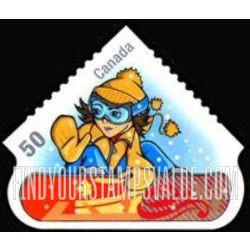 FindYourStampsValue: Youth Sports: Snowboarding.