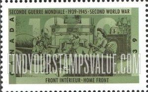 FindYourStampsValue: World War II Type of 1989: Home front