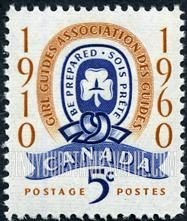 FindYourStampsValue: Girl Guide Emblem