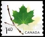 FindYourStampsValue: Maple Leaf on Twig