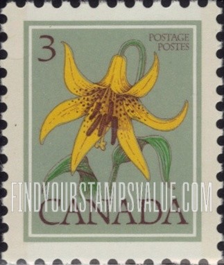 FindYourStampsValue: Canada lily