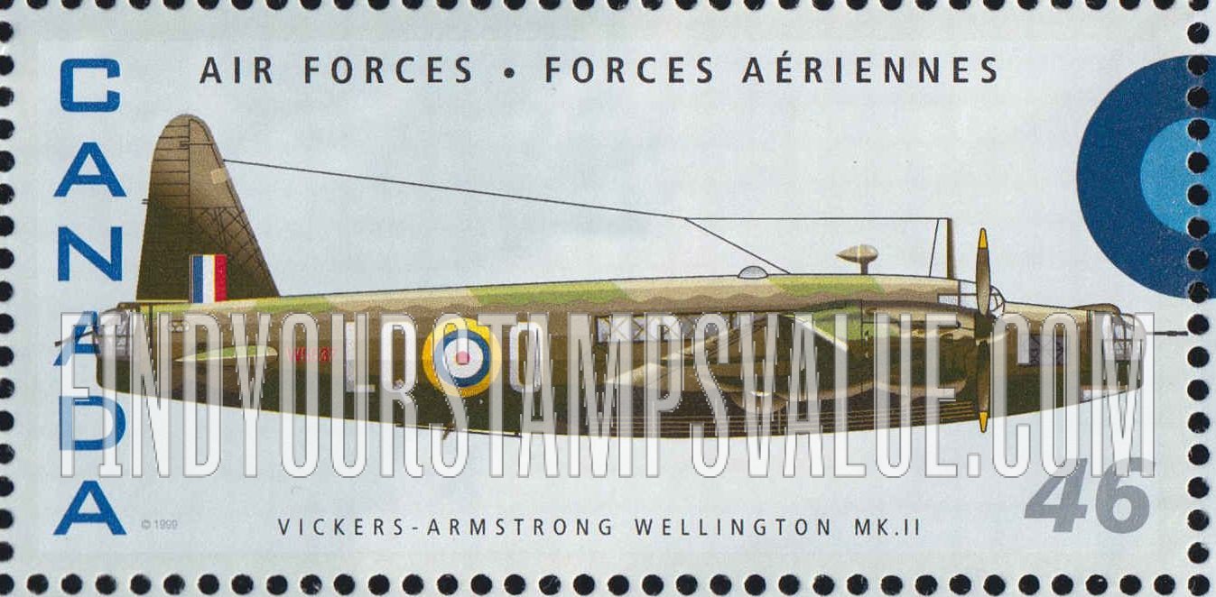 FindYourStampsValue: Vickers-Armstrong Wellington MKII