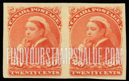 FindYourStampsValue: Ottawa Printing: Queen Victoria