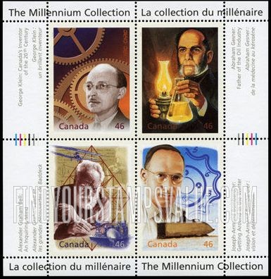 FindYourStampsValue: Millenium: Fathers of Invention