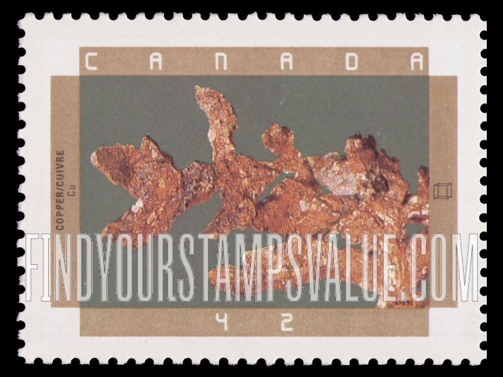 FindYourStampsValue: Minerals: Copper