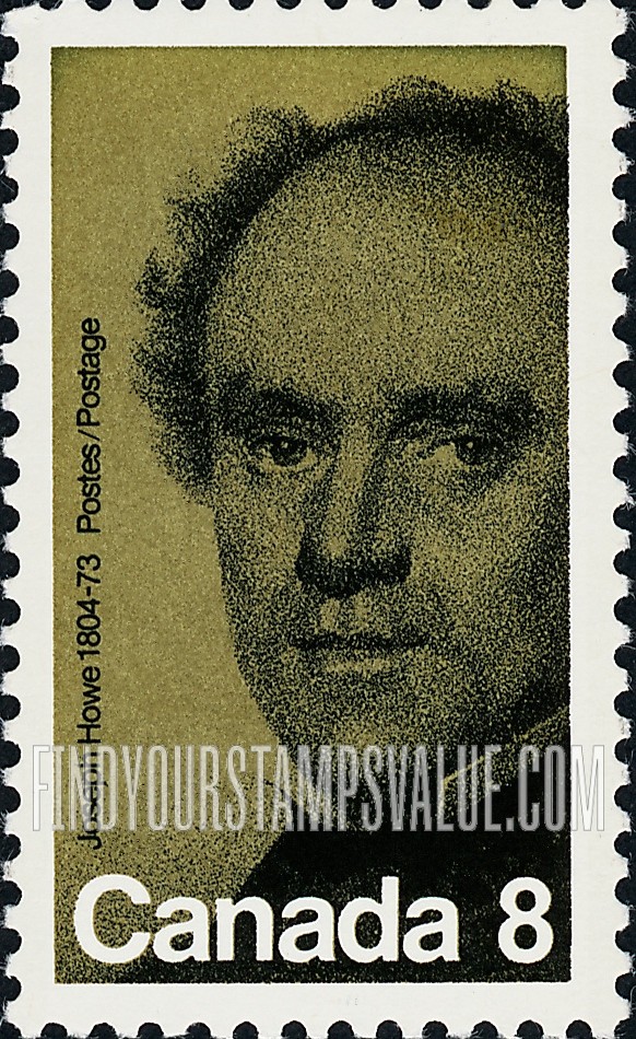FindYourStampsValue: Joseph Howe