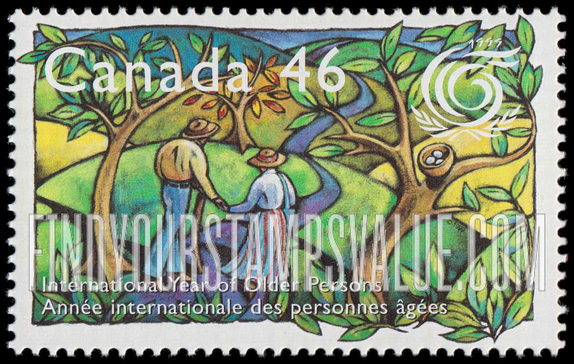 FindYourStampsValue: International Year of Older Persons