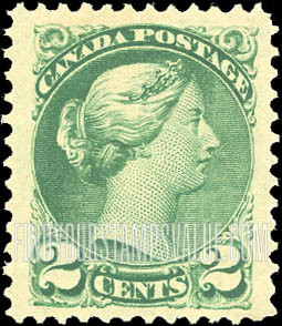 FindYourStampsValue: Montreal and Ottawa Printings: Queen Victoria