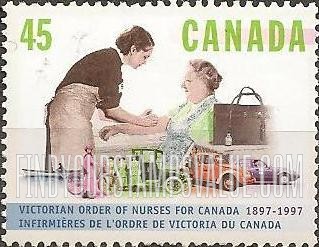 FindYourStampsValue: Victorian Order of Nurses for Canada, Centennial