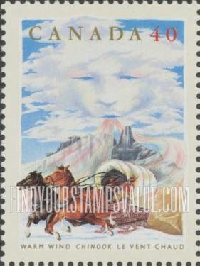 FindYourStampsValue: Folktales: Chinook Wind