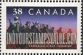 FindYourStampsValue: Princess Patricia’s Canadian Light Infantry