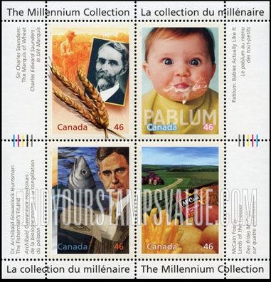 FindYourStampsValue: Millenium: Food