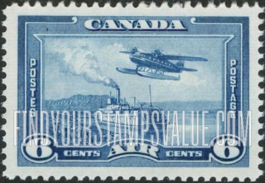 FindYourStampsValue: Mackenzie River Steamer and Seaplane