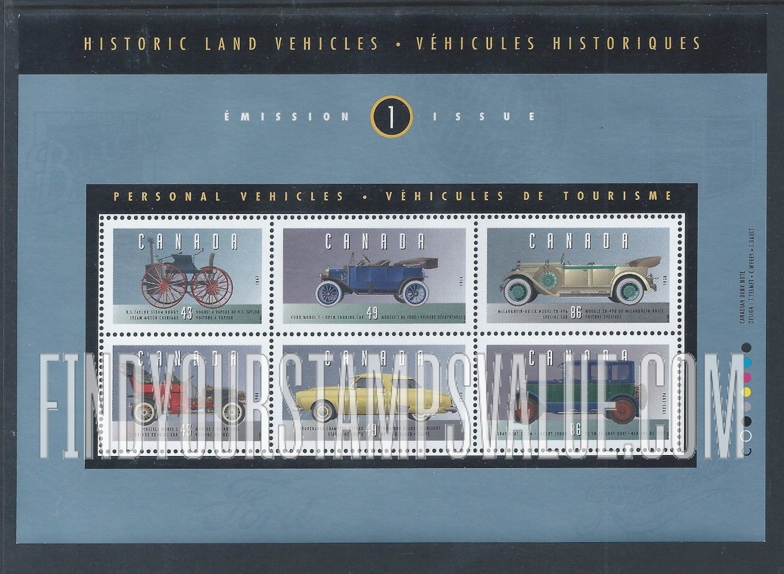 FindYourStampsValue: Historic Automobiles