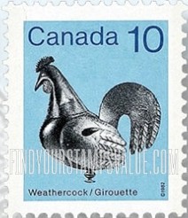 FindYourStampsValue: Weathercock