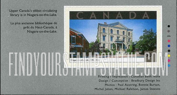 FindYourStampsValue: Tourist Attractions: Niagara-on-the-Lake, Ontario