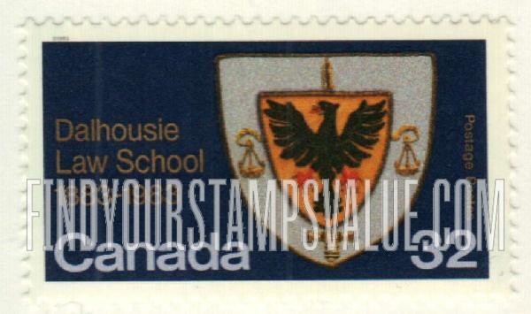 FindYourStampsValue: Dalhousie Law School Centenary: Arms