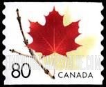 FindYourStampsValue: Maple Leaf on Twig