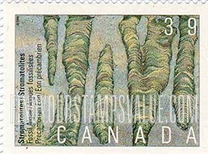 FindYourStampsValue: Prehistoric Life: Fossil algae