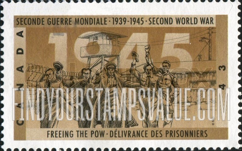 FindYourStampsValue: World War II Type of 1989: Freeing the POW