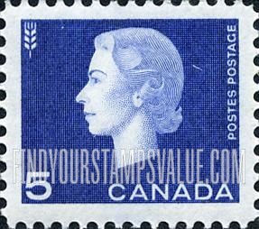 FindYourStampsValue: Queen Elizabeth II and Wheat