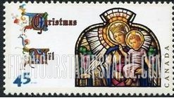 FindYourStampsValue: Christmas: “Our Lady of the Rosary,” Holy Rosary Cathedral, Vancouver